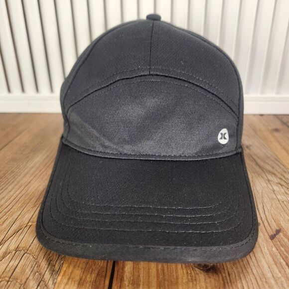 Reebok RBX Hat Cap Strap Back Black Performance Running Training Sports Tennis - Picture 2 of 9